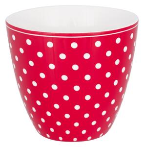 Latte cup Dotty Red 300 ml