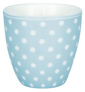 Mini latte cup Dotty Pale Blue 130 ml