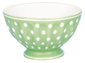 Francúzska miska Dotty Pale Green 150 ml