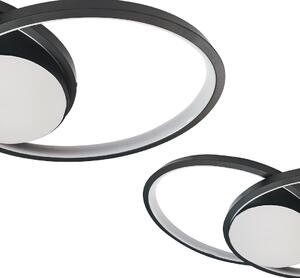 Stropné LED svietidlo Focus, 2x LED 40w, 4000k, b