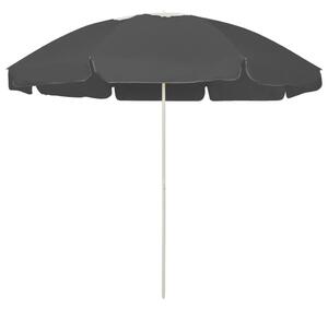 Maison Exclusive - Plážový slnečník, antracitový 240 cm