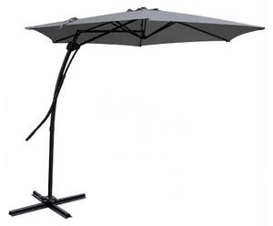 Linder Exclusiv Záhradný slnečník MC2084 350 cm Tmavo sivý