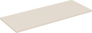 Kúpeľňová doska 120 cm béžová piesková MDF doska pre umývadlo