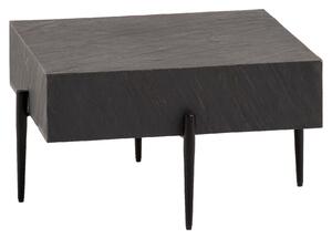 KONFERENČNÝ STOLÍK, antracitová, kompozitné drevo, plast, drevo, 64/64/35 cm MID.YOU - Online Only zostavy, Online Only