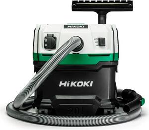HIKOKI RP200YLWAZ - Vysávač na mokré a suché vysávanie, viacfarebný, 1200 W, 20 l