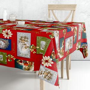 Obrus ​​PVC FL-1388-01 - vianočný 140cm x20m