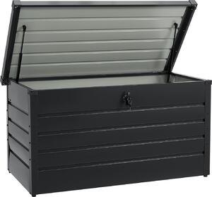 Záhradný úložný box 200208, kovový, 380 litrov, 120 x 53 x 63 cm
