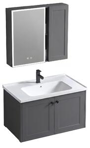 Rea Súprava Kúpeľňového Nábytku S Umývadlom Monti 60cm Grey