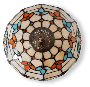 Brilagi - Tiffany vitrážová stolná lampa MIRABELLA 1xE27/60W/230V