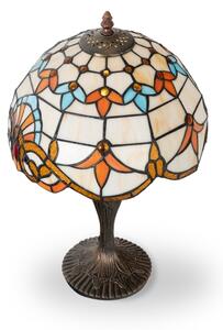 Brilagi - Tiffany vitrážová stolná lampa MIRABELLA 1xE27/60W/230V