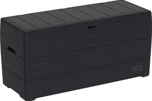 DURAMAX Durabox Plastový Záhradný Úložný Box 270 L 117 X 45 X 56 cm Antracit 86600