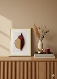 Moderný 3D obraz – abstraktná dekorácia do interiéru 20x30cm
