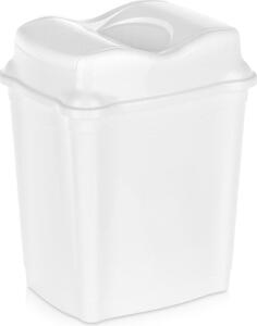 Plastový odpadkový kôš, naklápací, kancelária, kúpeľňa, kuchyňa, 9 l