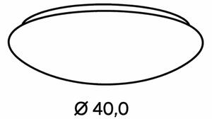 Brilagi - Tiffany vitrážové stropné svietidlo FOLIA 2xE27/60W/230V pr. 40 cm