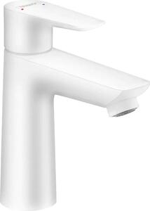 Hansgrohe Talis E umývadlová batéria 110 s odtokovou súpravou s ťahadlom, matná biela, 1 ks