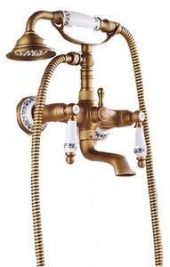 Vaňová batéria KRAN retro GOLD mosadz VIRTUS LAUFERI