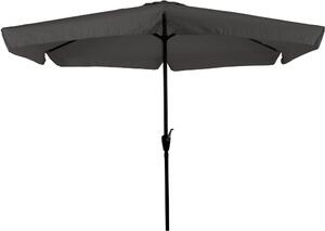 Lesli Living slnečník "Gemini Grey" Sivá ø 300 cm