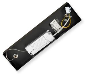 Brilagi - LED luster na lankách DNA LED/41W/230V 4100K čierny