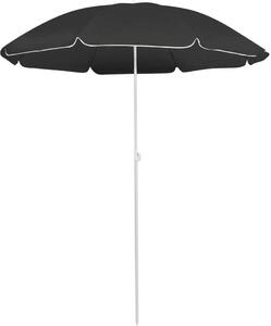 Maison Exclusive – slnečník s oceľovou tyčou, antracitová farba, 180 cm