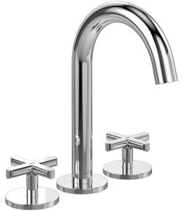 Villeroy & Boch trojotvorová umývadlová batéria Loop & Friends 60 x 225 x 177 mm, chróm, 1 ks