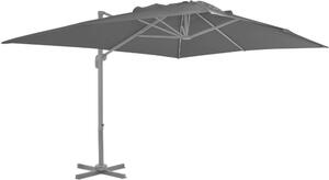 Maison Exclusive – záhradný slnečník s hliníkovým stožiarom 400 x 300 cm antracit
