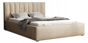 Jednolôžková posteľ s roštom 120x200 TARNEWITZ 2 - svetlá šedá