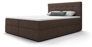Moderná posteľ s úložným priestorom 140x200 STIG 5 - hnedá