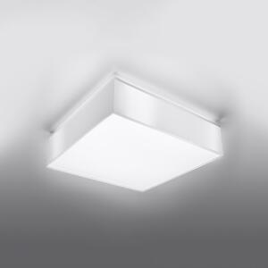 Stropné svietidlo Horus, 1x biele plastové tienidlo, (biely plast), (55 cm)