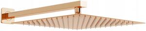Mexen dažďová sprcha slim 25 x 25 cm s sprchovým ramenom, zlatoružová - 79125112-60