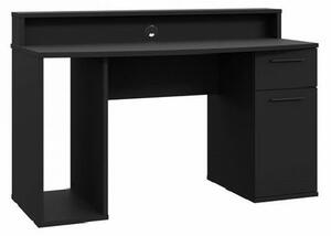 Stôl na PC s LED osvetlením FIEL - čierny
