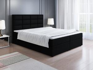 Čalúnená posteľ LILLIANA 2 - 140x200, čierna
