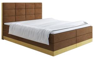 Čalúnená posteľ 180x200 LILLIANA 1 - hnedá