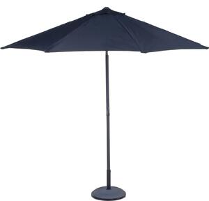 Lifetime Záhradný slnečník Veľký slnečník na balkón a terasu ⌀300 x 300 cm Obdĺžnikový plážový slnečník Slnečník bez podstavca Čierny