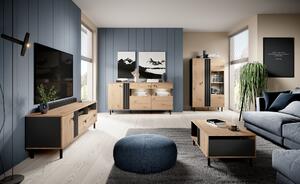Obývacia izba Madis I, dub artisan / antracit