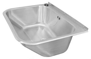 HEBERHARD SOLID umývacia vaňa 650, nerezová oceľ, 1,1 mm, zaoblené hrany, veľkosť HB, 1 ks