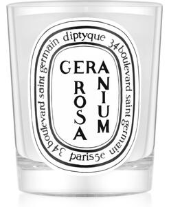 Diptyque Geranium Rosa vonná sviečka 190 g