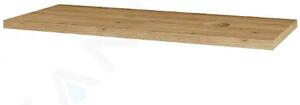Kielle Doska pod umývadlo 120 cm, s výrezom, karamel 50524121