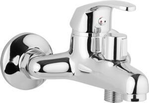 JB Sanitary Vaňová nástenná batéria SLIM 100 mm, s otočným prepínačom A10 46 00