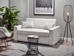 NovýNábytok.sk Pohovka dvojsedačka Modernos (popolavá + buk). Akcia -17%. Vlastná spoľahlivá doprava až k Vám domov. 1136897
