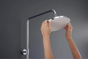 Duravit Sprchový systém Shelf 1050 chróm Termostatická sprchová batéria 400x940x524mm, 1 ks