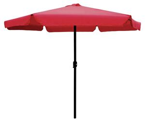 Linder Exclusiv Záhradný slnečník 300 cm Tmavočervený
