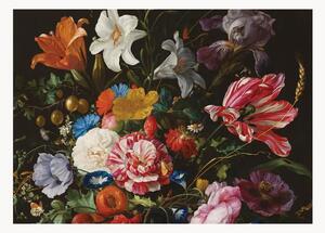 Netkaná tapeta Golden Age Flowers VI