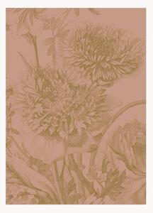 Netkaná tapeta Engraved Flowers