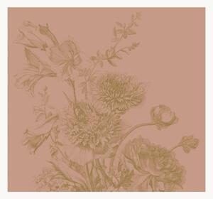 Netkaná tapeta Engraved Flowers