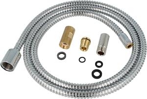 Hansa sprchová hadica M15x1/2" chrómovaná, dĺžka 1500 mm, flexibilná a odolná, 1 ks