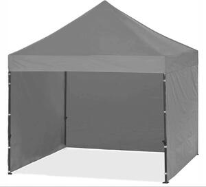 JAKS Nožnicový stan PREMIUM QUALITY šedý 3 m x 3 m