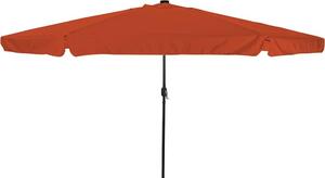 Maison Exclusive - Záhradný slnečník Terakota 395 x 395 x 245 cm Polyester