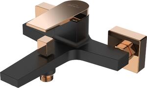 Vaňová batéria, vaňová batéria rose gold/black, matná, nástenná, MIDNIGHT
