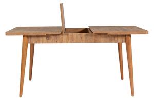Rozkladací jedálenský stôl s 2 stoličkami a lavicou Vlasta (borovica antlantic + sivá). Vlastná spoľahlivá doprava až k Vám domov. 1073060