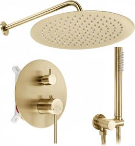 Podomietkový Sprchový Set Rea Js-7029Bg Brush Gold
